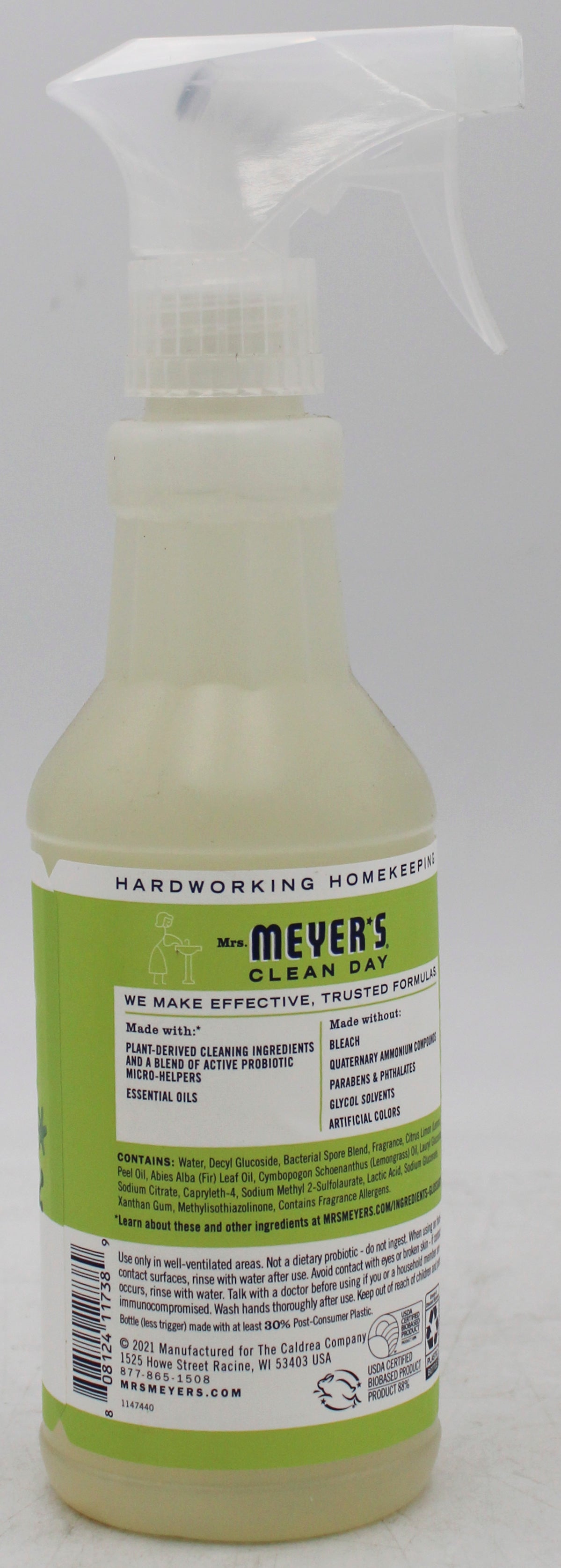 SP MRS MEYERS CLEAN DAY PROBIOTIC MULTISURFACE CLEANER 16oz LEMON VERBENA