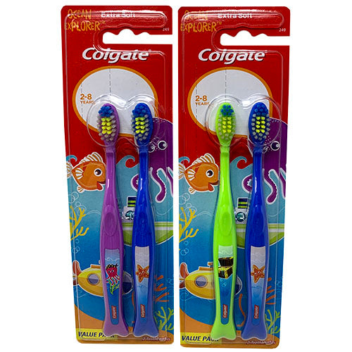 O EXPLORER KID TBRUSH 2PK XSOFT/NI