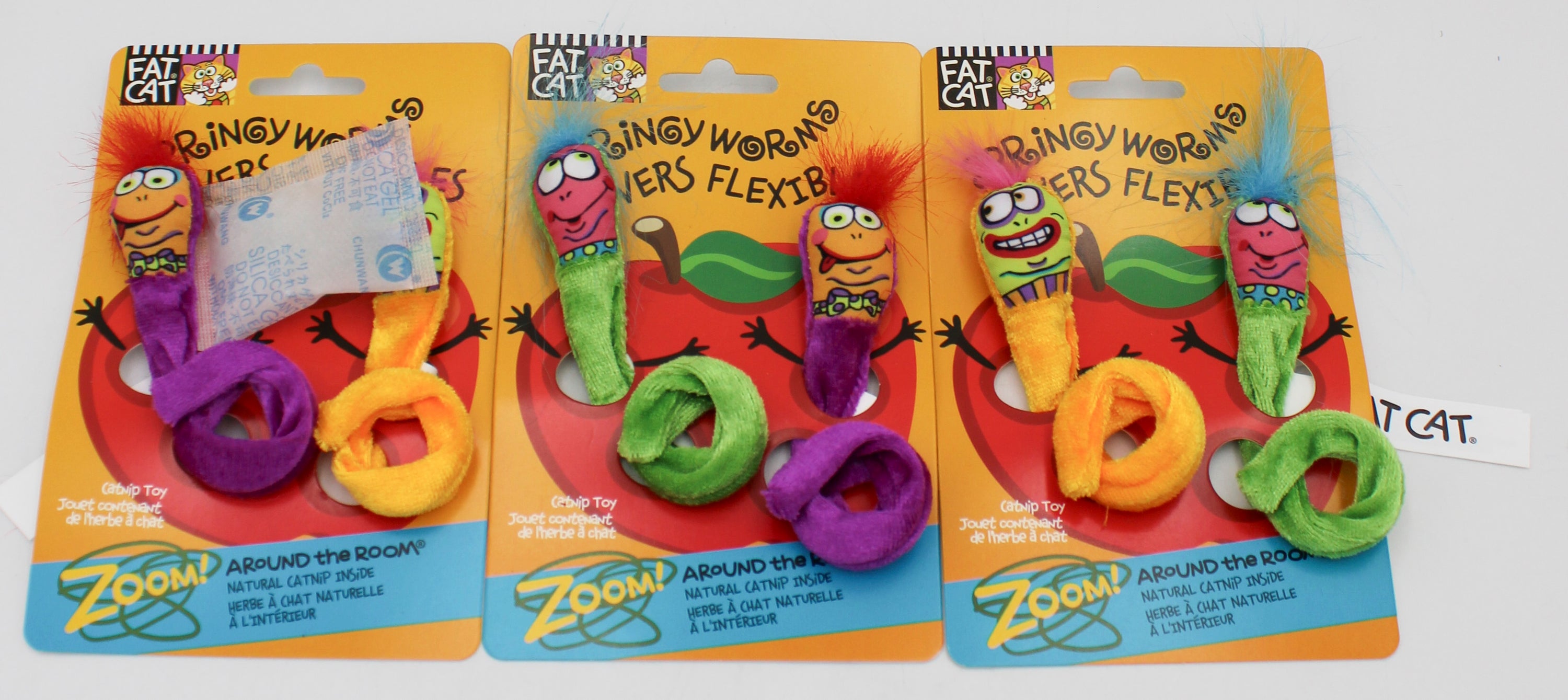 FATCAT CLASSIC SPRINGY WORMS 2CT