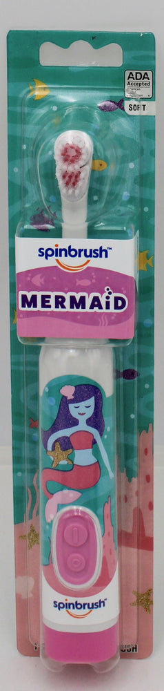 SPINBRUSH KIDS POWER TOOTHBRUSH MERMAID