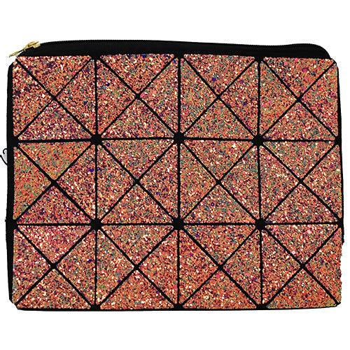 CHUNKY GLTTR ZPPR POUCH 9x7"-ORGAMI