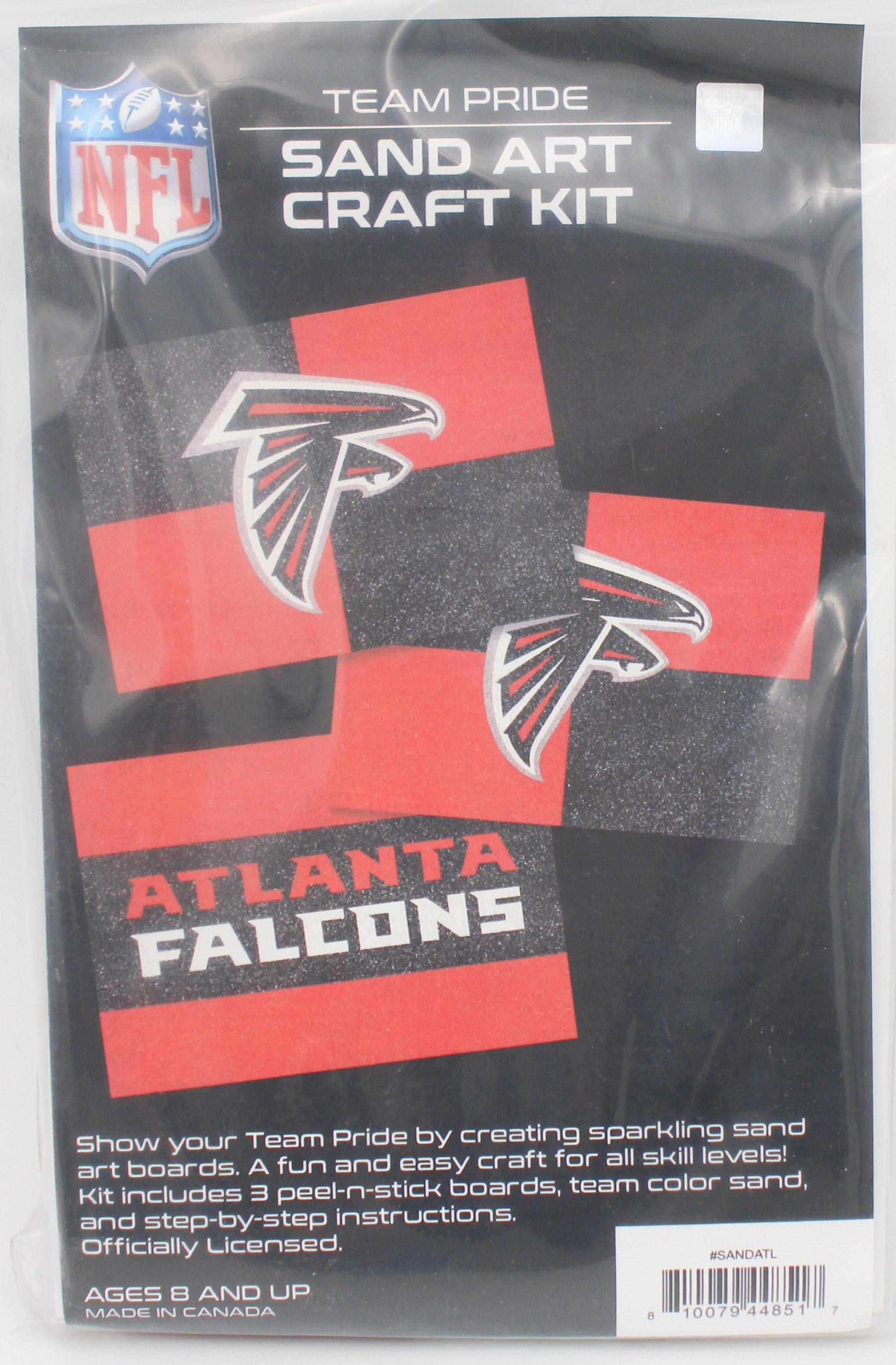 ATLANTA FALCONS SAND ART CRAFT KIT