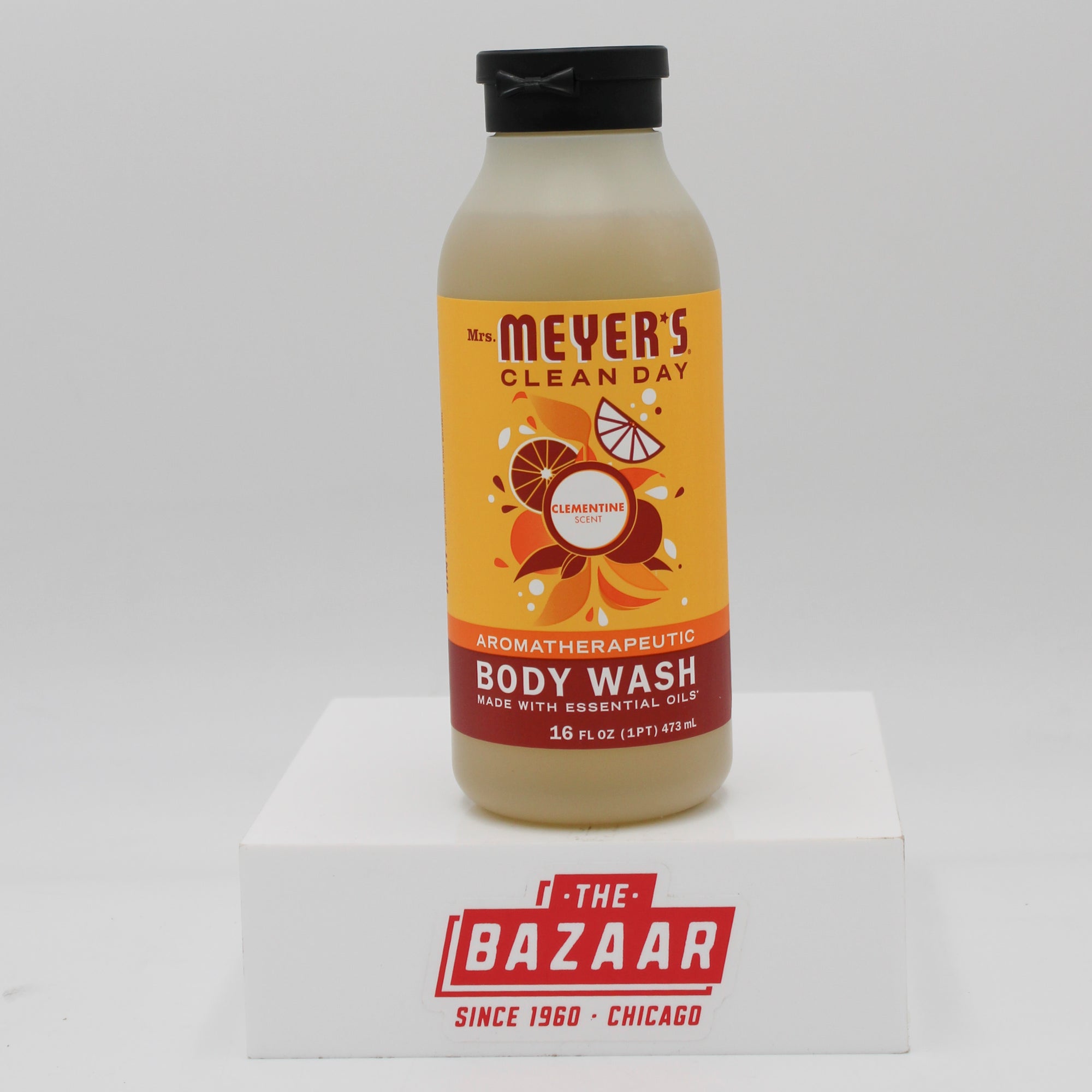 MRS MEYERS BODY WASH CLEMENTINE 16oz US.