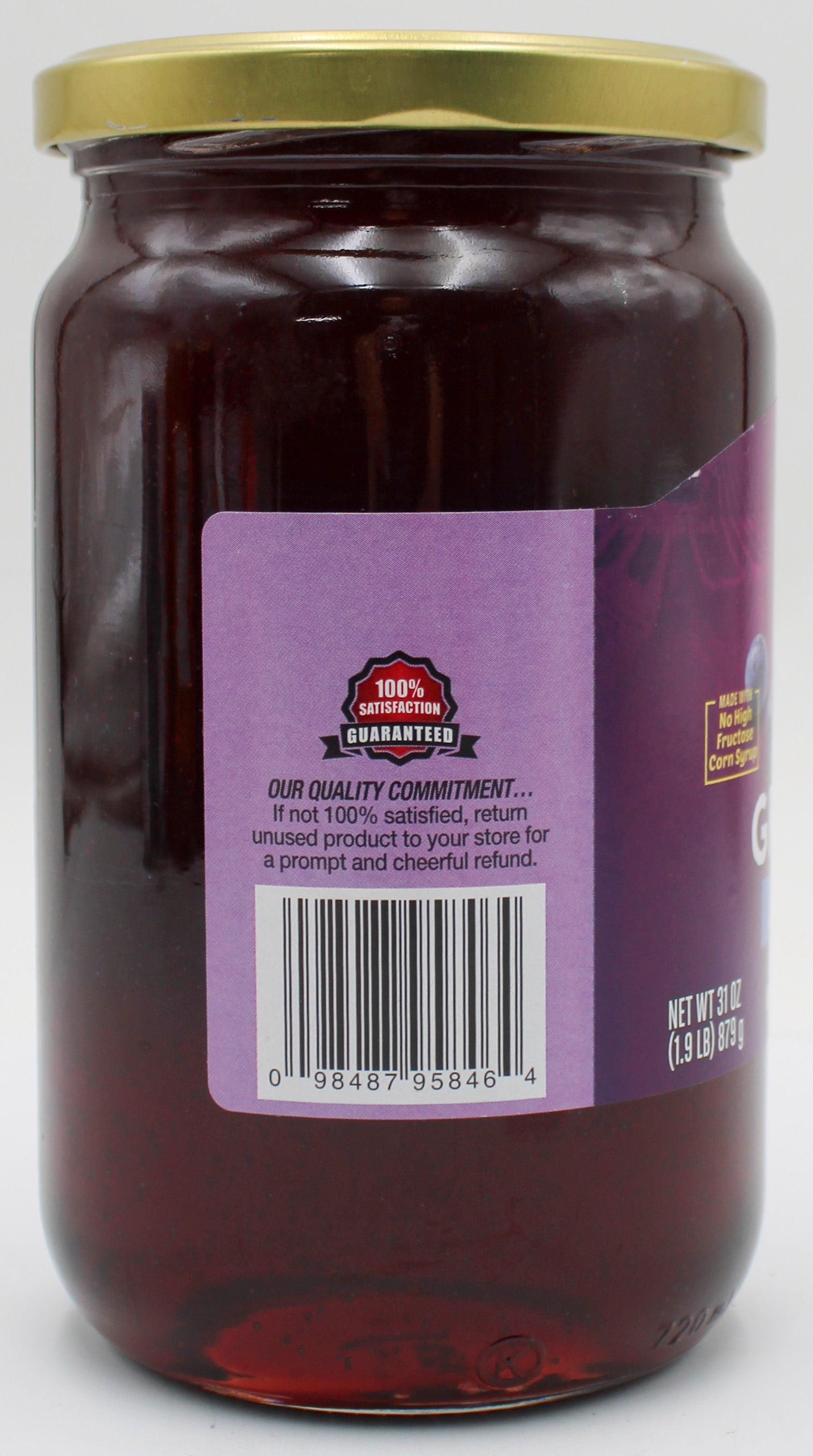 SUNNY SELECT GRAPE JAM 31 OZ BB 6/18/27