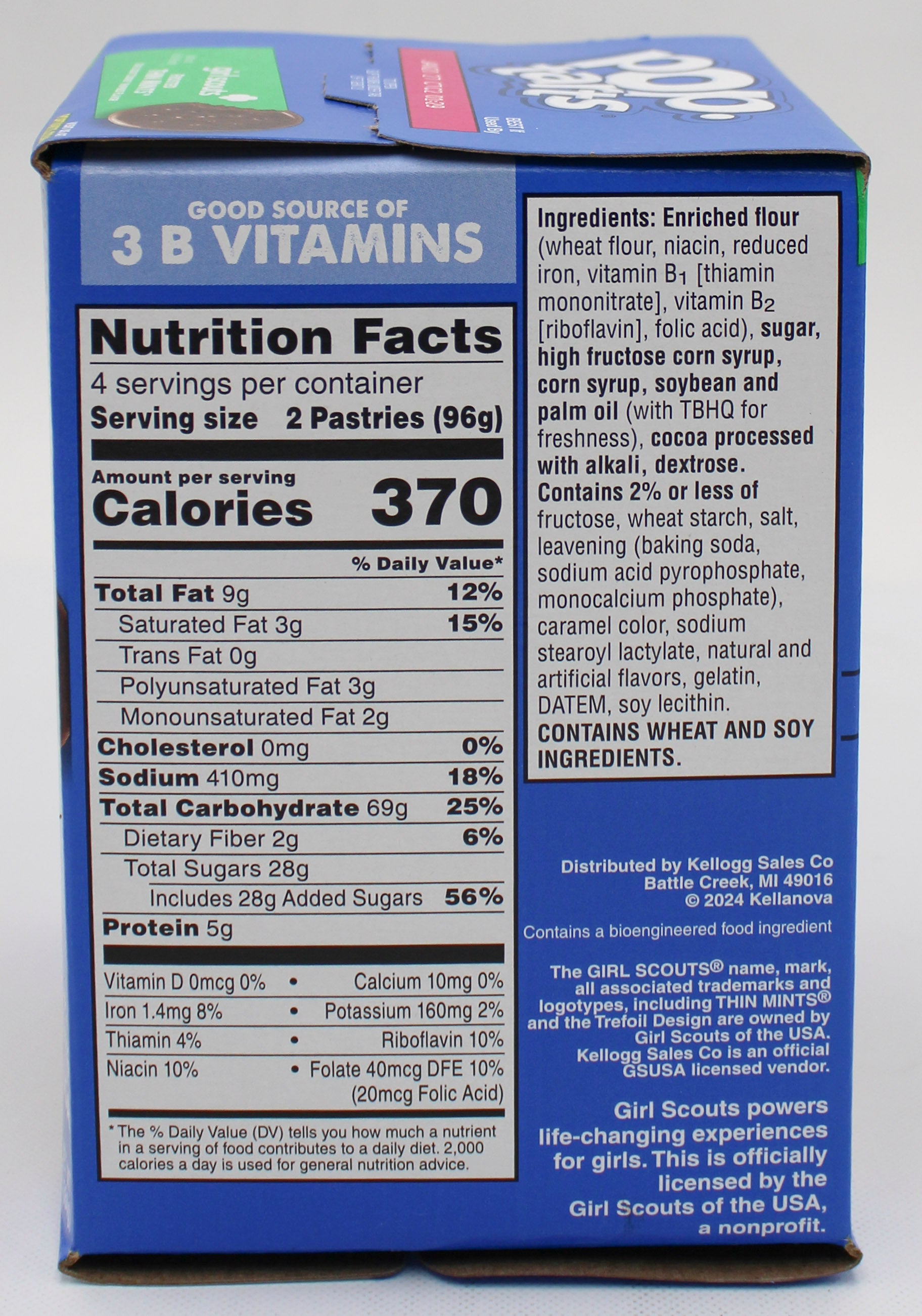 Pop-Tarts Frosted Thin Mints Girl Scout Cookie 8ct 13.5oz