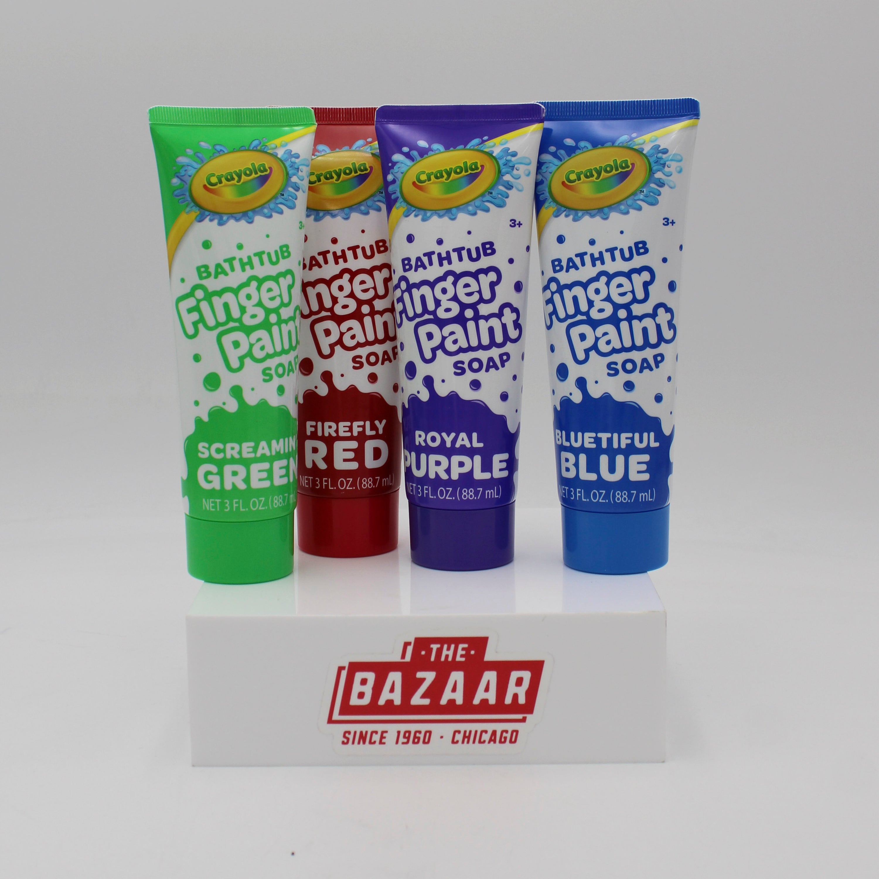 CRAYOLA FINGERPAINT SOAP ASSORTED 3oz NI