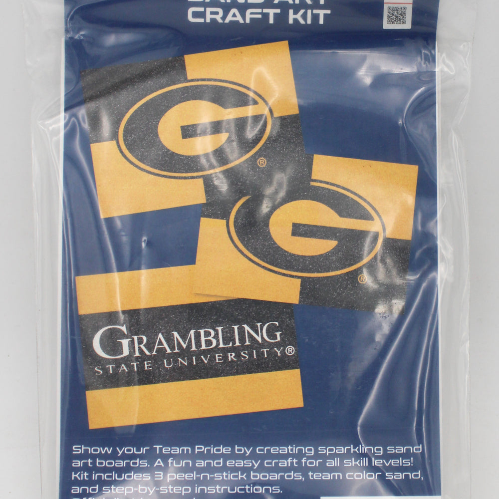 NCAA GRAMBLING STATE TIGERS SAND ART CRAFT KIT