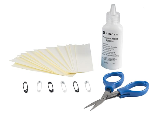 SINGER No Sew Adhesive Repair Kit 21pc