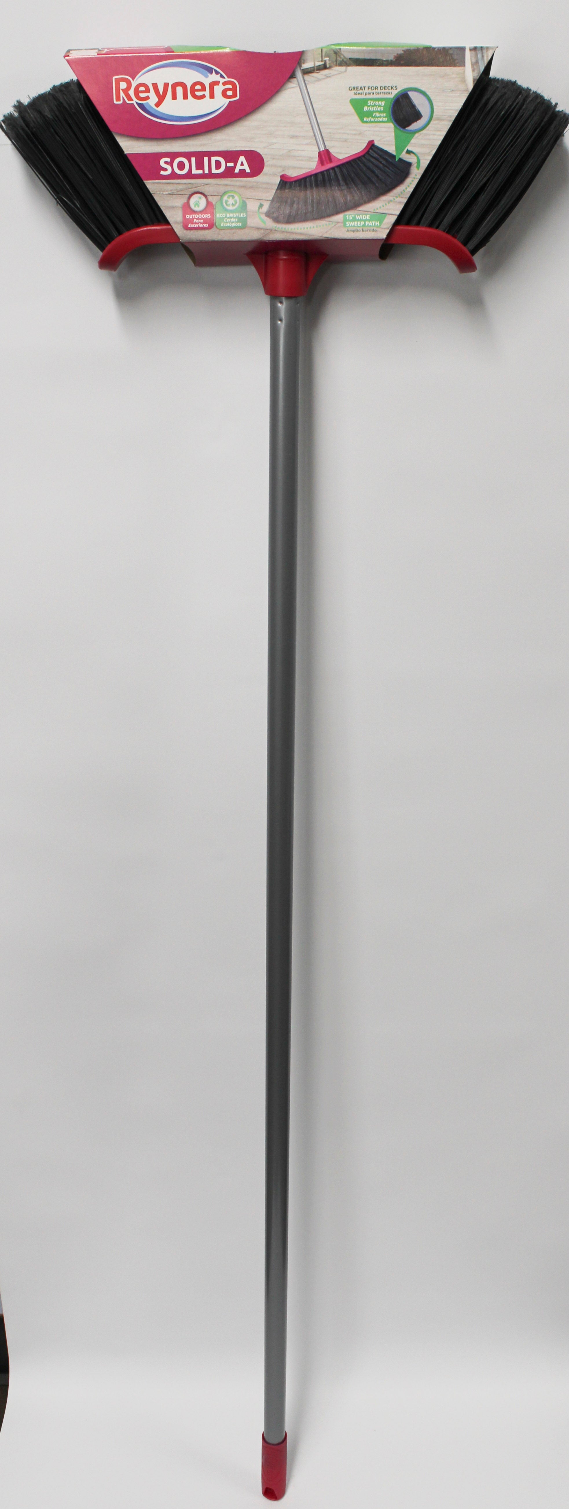 Double Angled Broom Cleaning Tool Bulk Pack