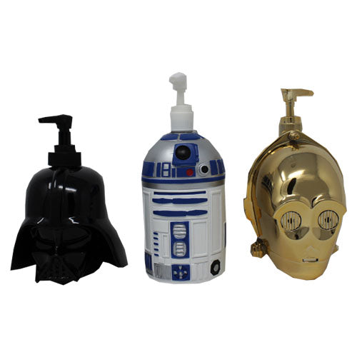 LOTION CONTNR W/PUMP-ST.WARS 3STYLS