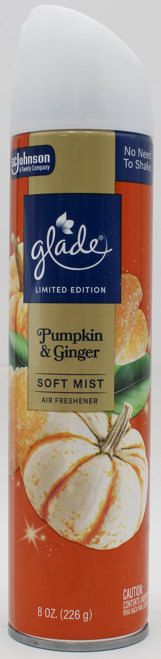 GLADE AEROSOL SPRAY PUMPKIN & GINGER 8.0oz US