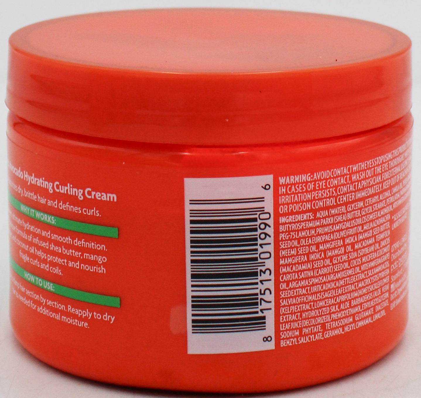SP CANTU CURLING CREAM 12OZ AVOCADO NI