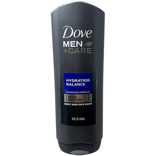 DOVE MEN BODY/FACE WASH 18oz-HYDRTN
