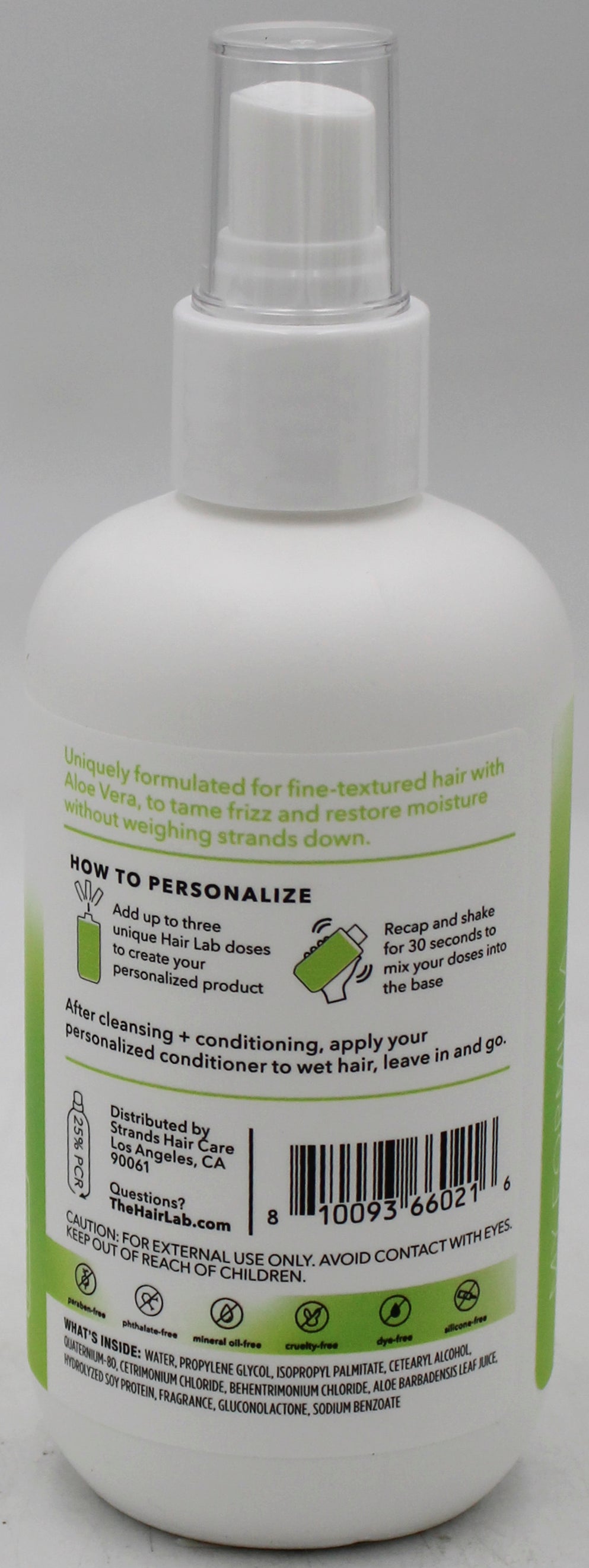 THE HAIR LAB LEAVE-IN CONDITIONER 7oz - NOURISHING
