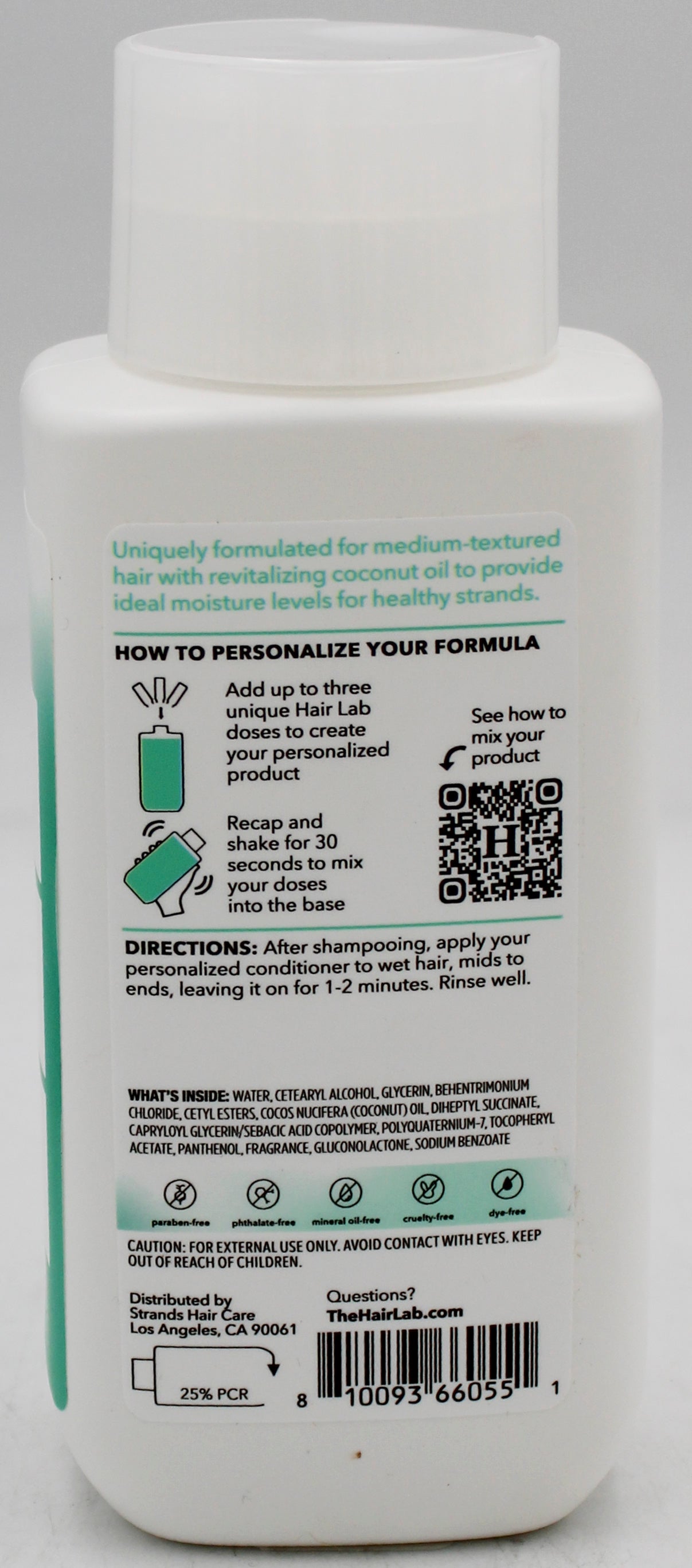 THE HAIR LAB CONDITIONER 11oz -- WELL BALANCED