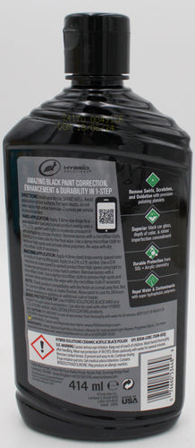 SP TURTLE WAX HYBRID SOLUTIONS CERAMIC ACRYLIC BLACK POLISH 14oz