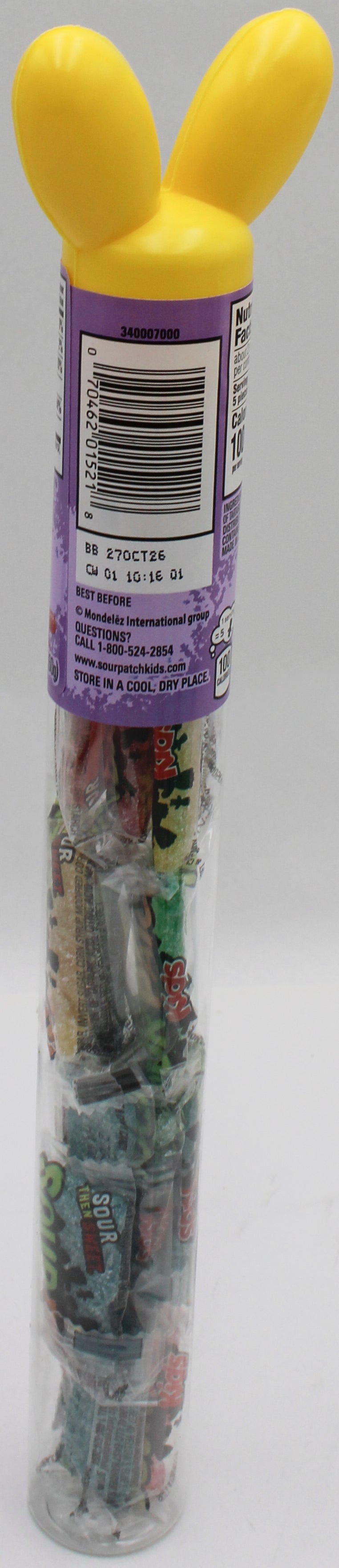 SOUR PATCH KIDS FILLED TUBE 2.13 Oz BB 10/27/26