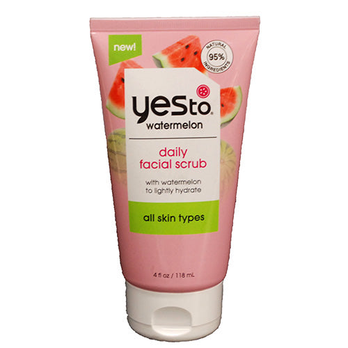YESTO WATERMELON DAILY FACIAL SCRUB 4OZ- EXP 1/8/24