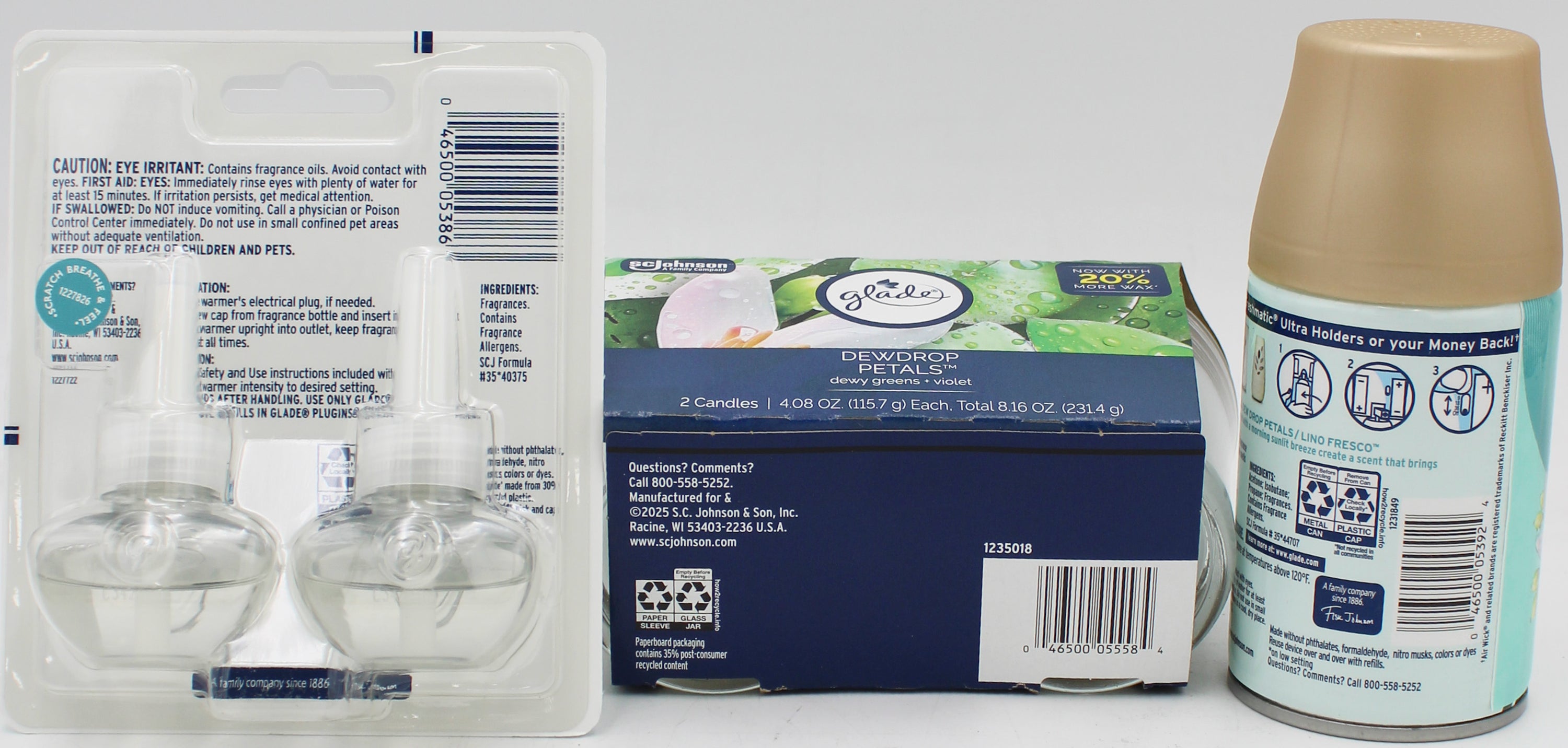 GLADE DEW DROP PETALS MIXED PDQ