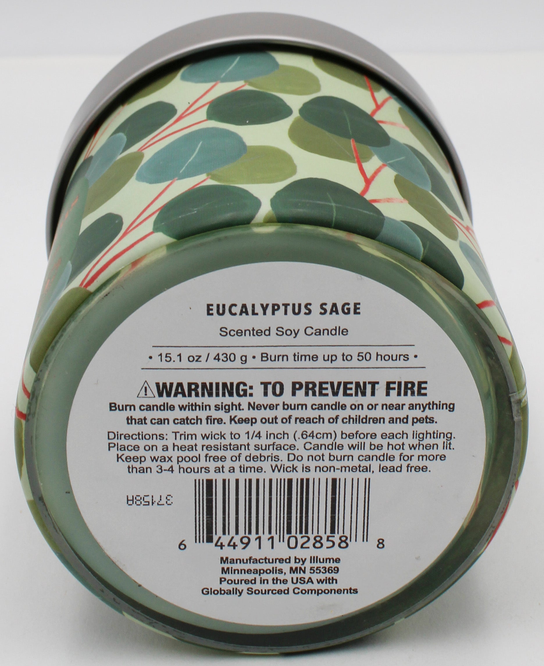 SIGNATURE SOY JAR CANDLE EUCALYPTUS SAGE 15.1oz