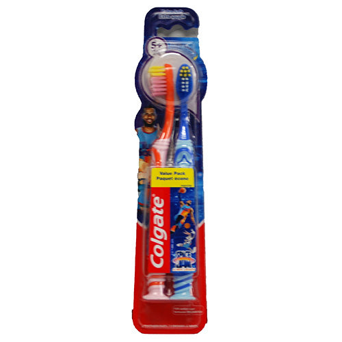 COLGATE KIDS SPACE JAM TOOTHBRUSH 2PK EXTRA SOFT NI