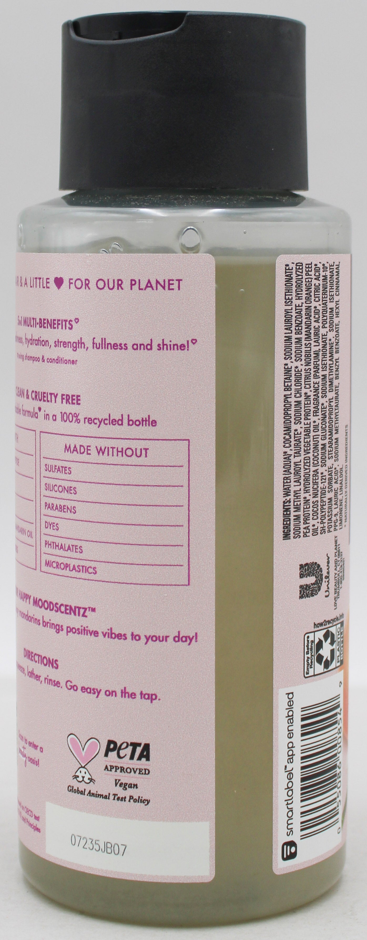 LOVE BEAUTY PLANET SHAMPOO SUN-KISSED MANDARIN 13.5oz