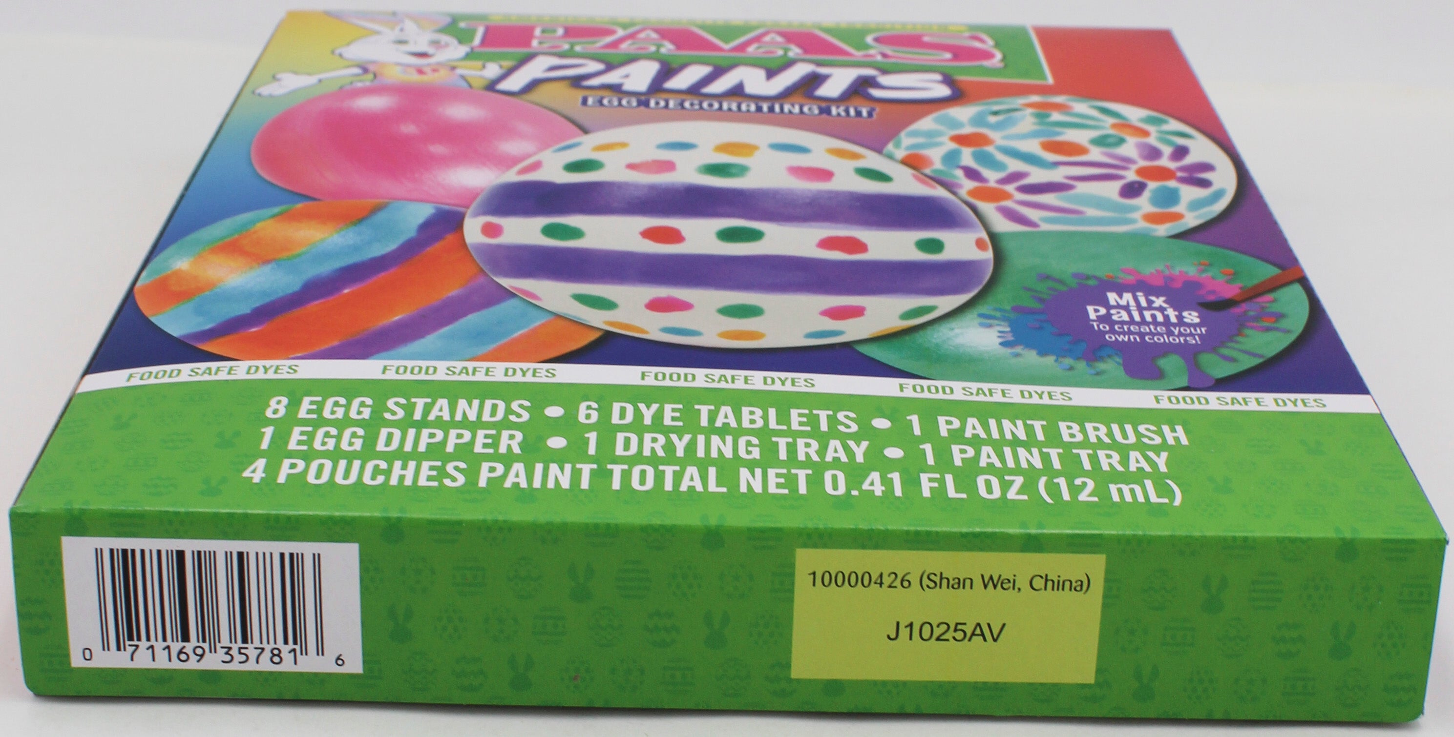 PAAS PAINTS EGG DECORATING KIT SHELF TRAY