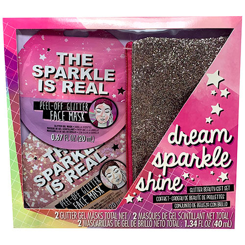 GLTTR FACE MASK/POUCH 3PC GIFT SET