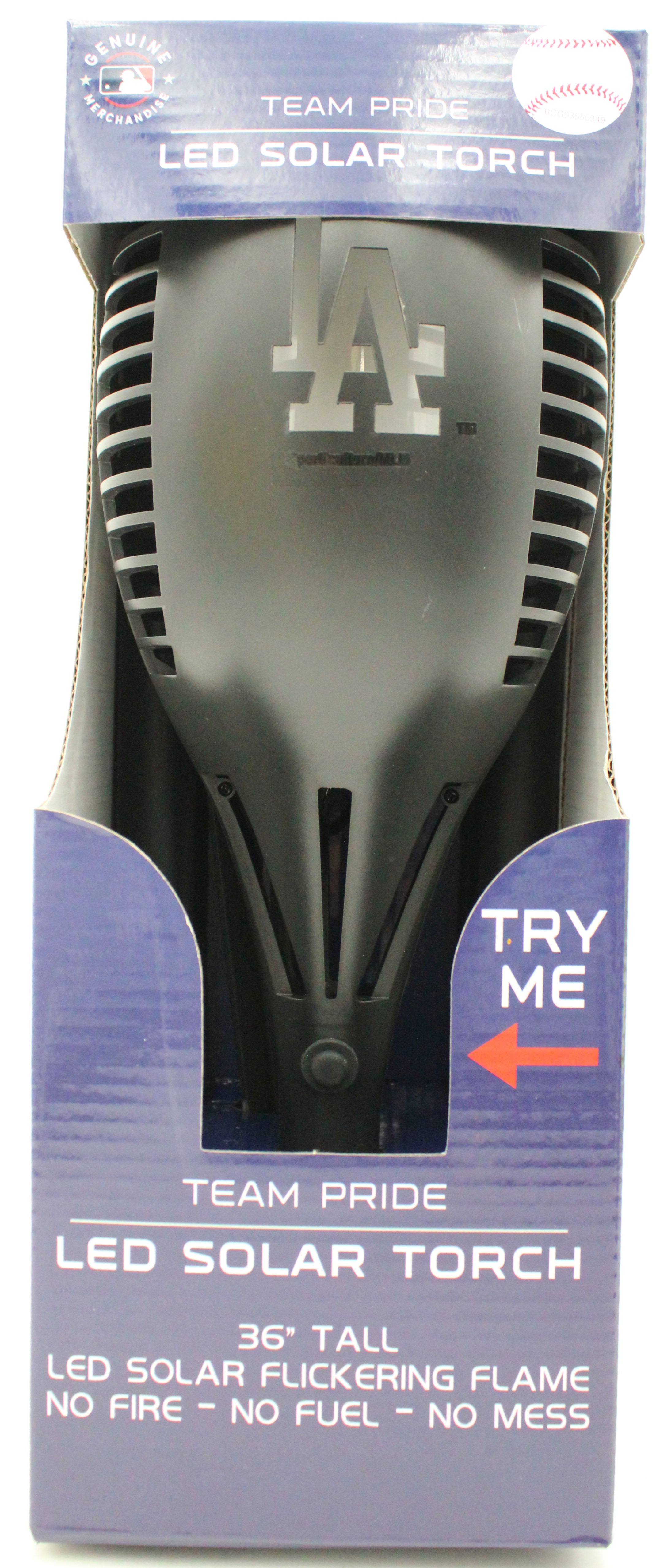 LOS ANGELES DODGERS LED SOLAR TORCH 36"