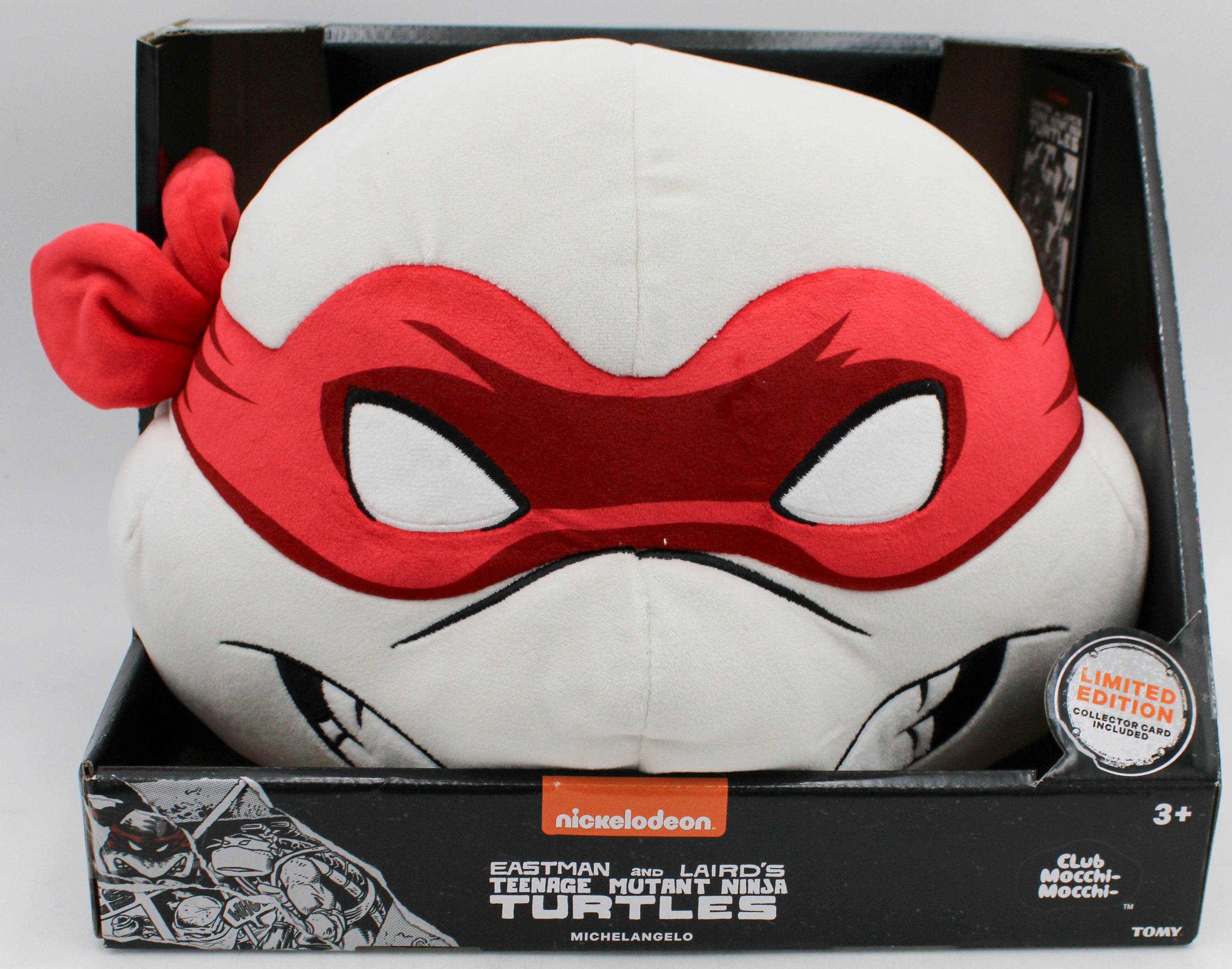 TMNT 40TH ANNIVERSARY MICHELAN PLUSH HEAD 15"