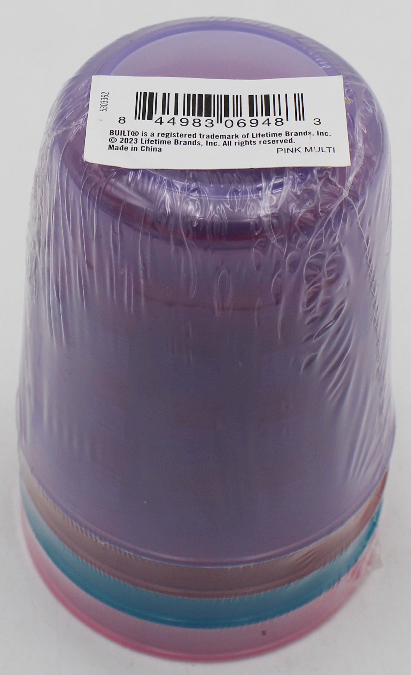 BYO 4PK PLASTIC CUP SET GIRL NI