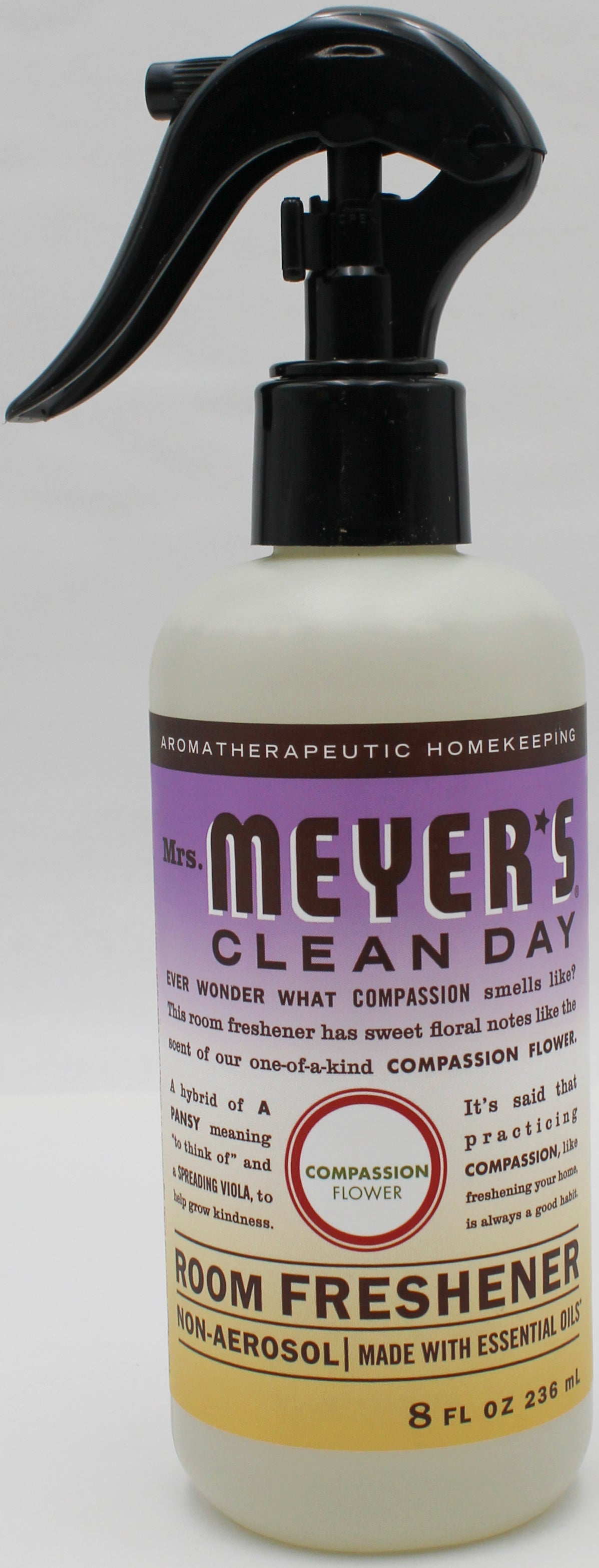 Compassion Spray MRS MEYERS ROOM SPRAY COMPASSION FLOWER 8oz – The Bazaar Inc