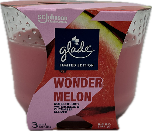 GLADE 3-WICK CANDLE WONDER MELON 6.8oz US