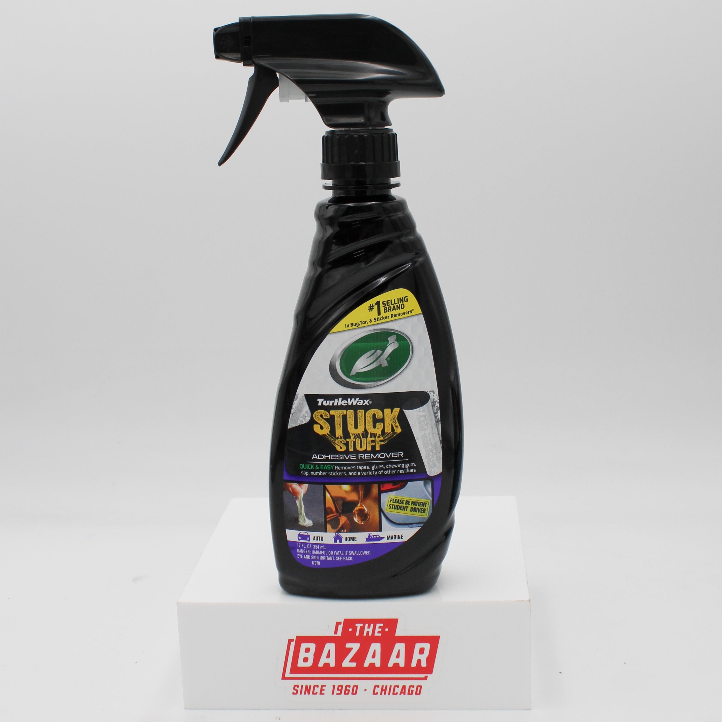 TURTLE WAX STUCK STUFF REMOVER 12 OZ