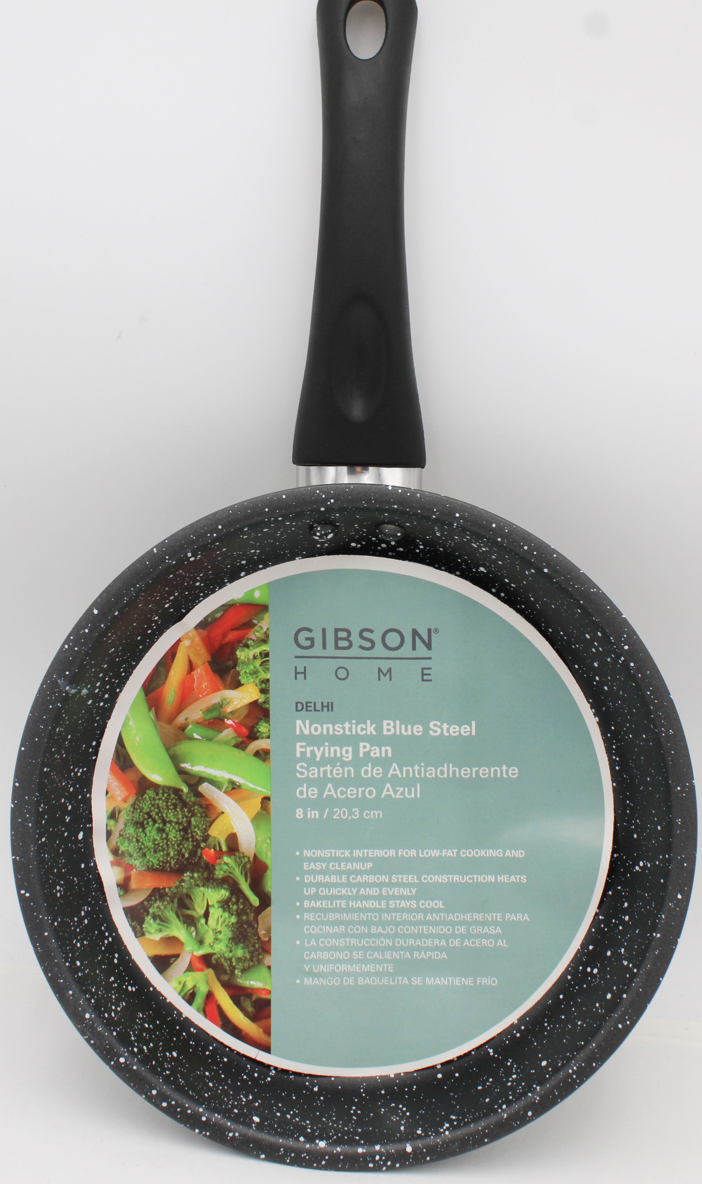 GIBSON HOME 8in FRYING PAN - SPECKLE NI