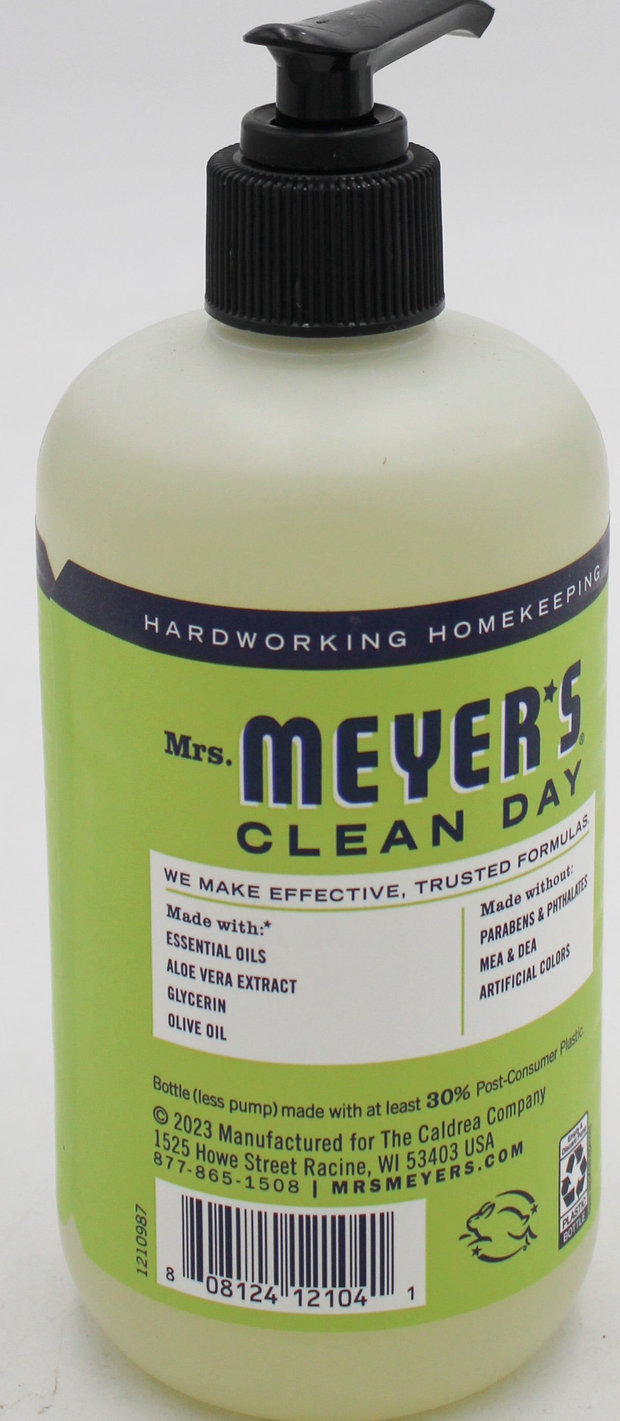 SP MRS MEYERS HAND SOAP12.5oz LEMON VERBENA US