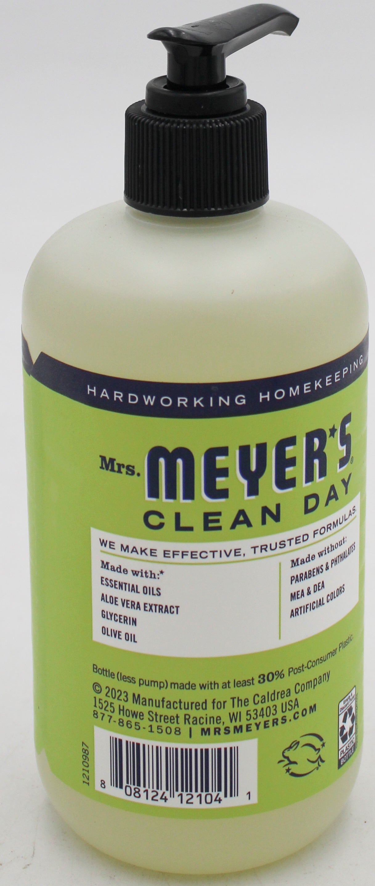SP MRS MEYERS HAND SOAP12.5oz LEMON VERBENA US