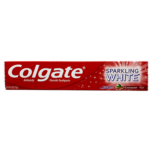 COLGATE T/PASTE 6oz(7/22)SPRKL WHT-NI