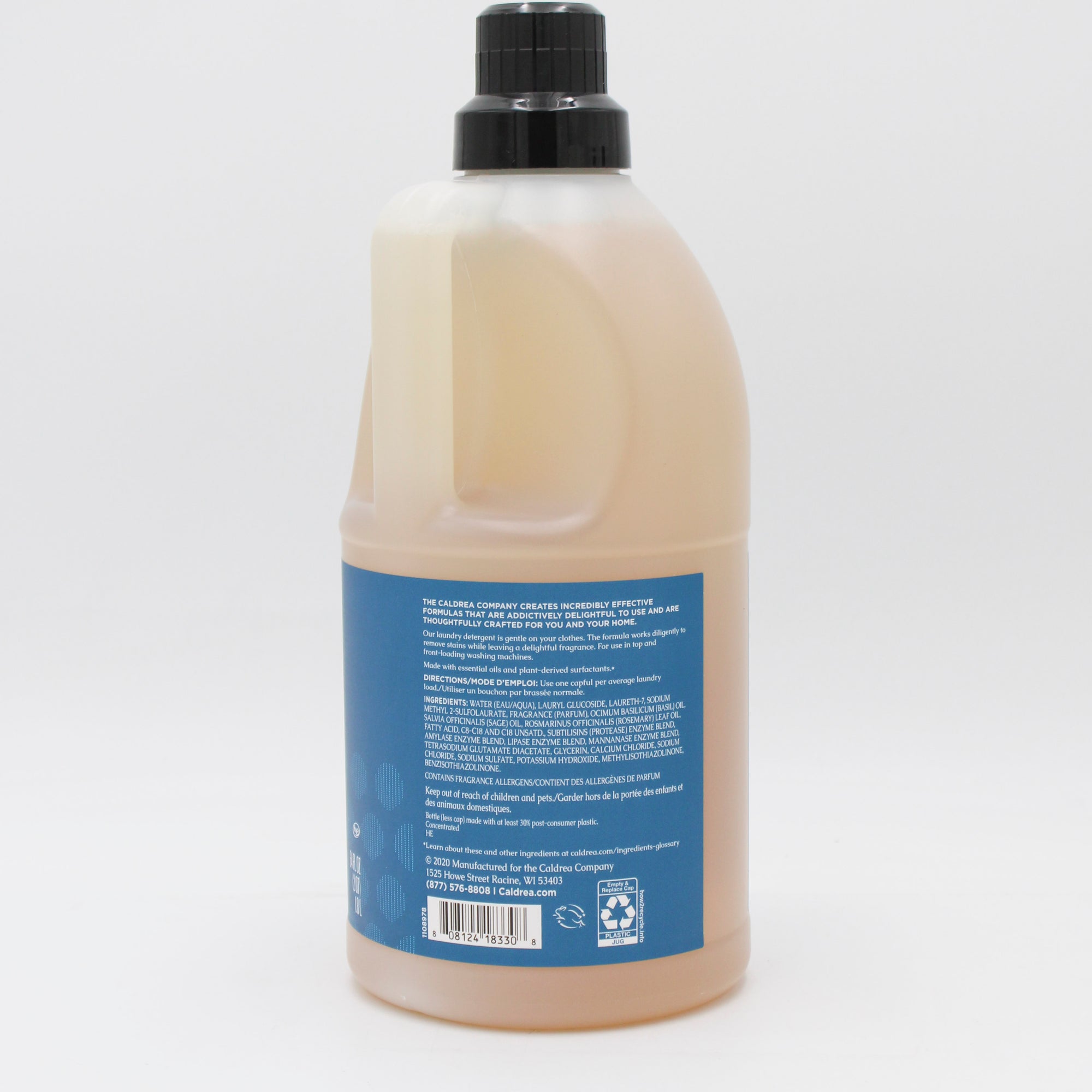 CALDREA LAUNDRY DETERGENT BASIL BLUE SAGE 64oz