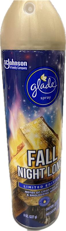 SP GLADE AIR FRSHNR 8oz-FALL NIGHT LG
