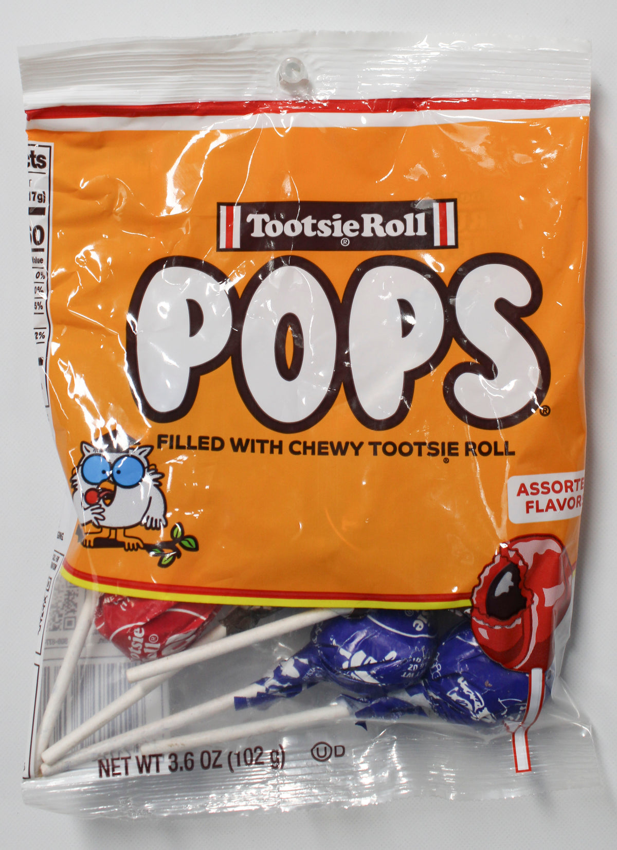 TOOTSIE POPS PEG BAG 3.6 Oz BB 1/6/27