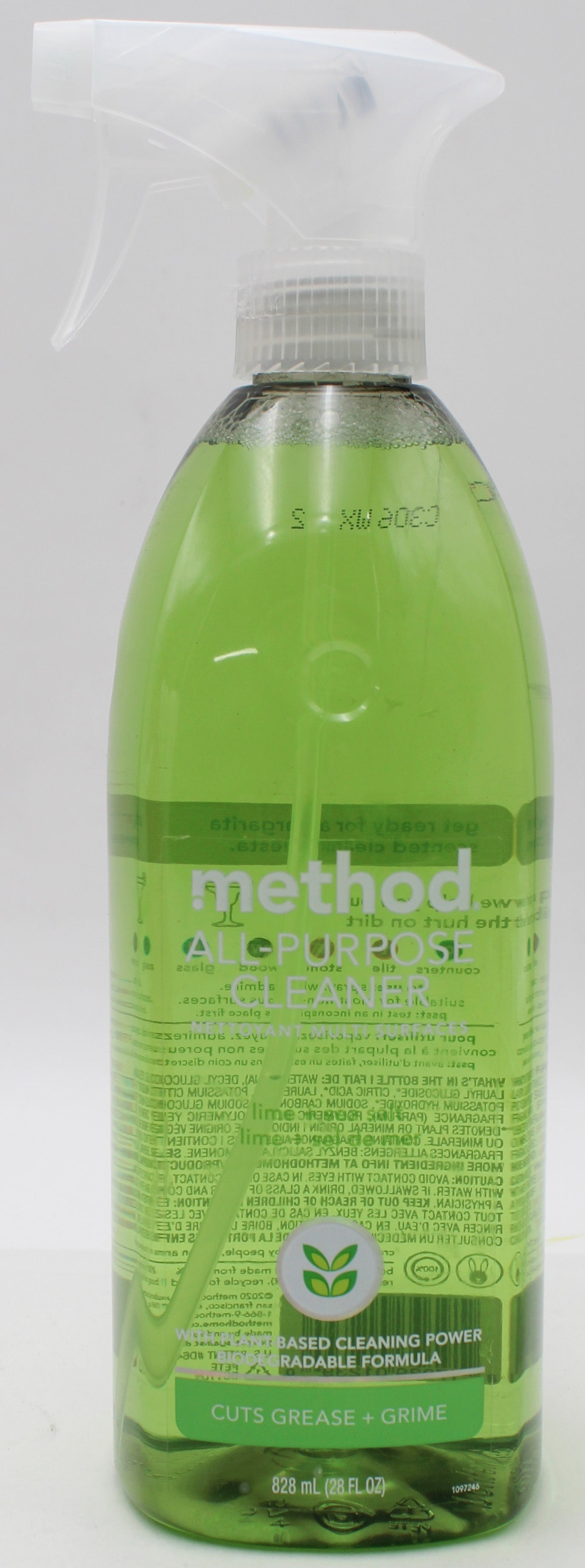 Method All Purpose Cleaner Lime & Sea Salt 28oz