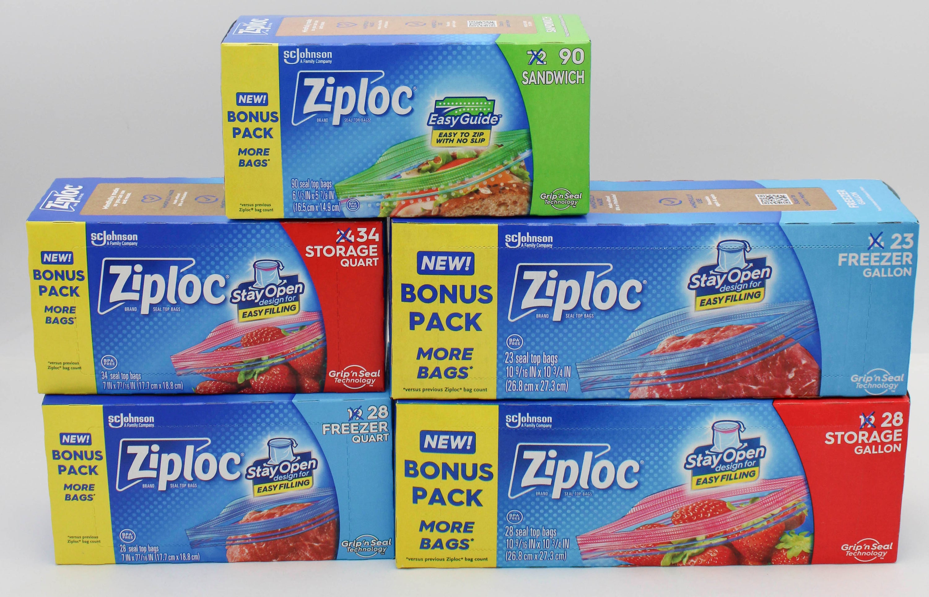 ZIPLOC BACK TO SCHOOL MIXED PDQ