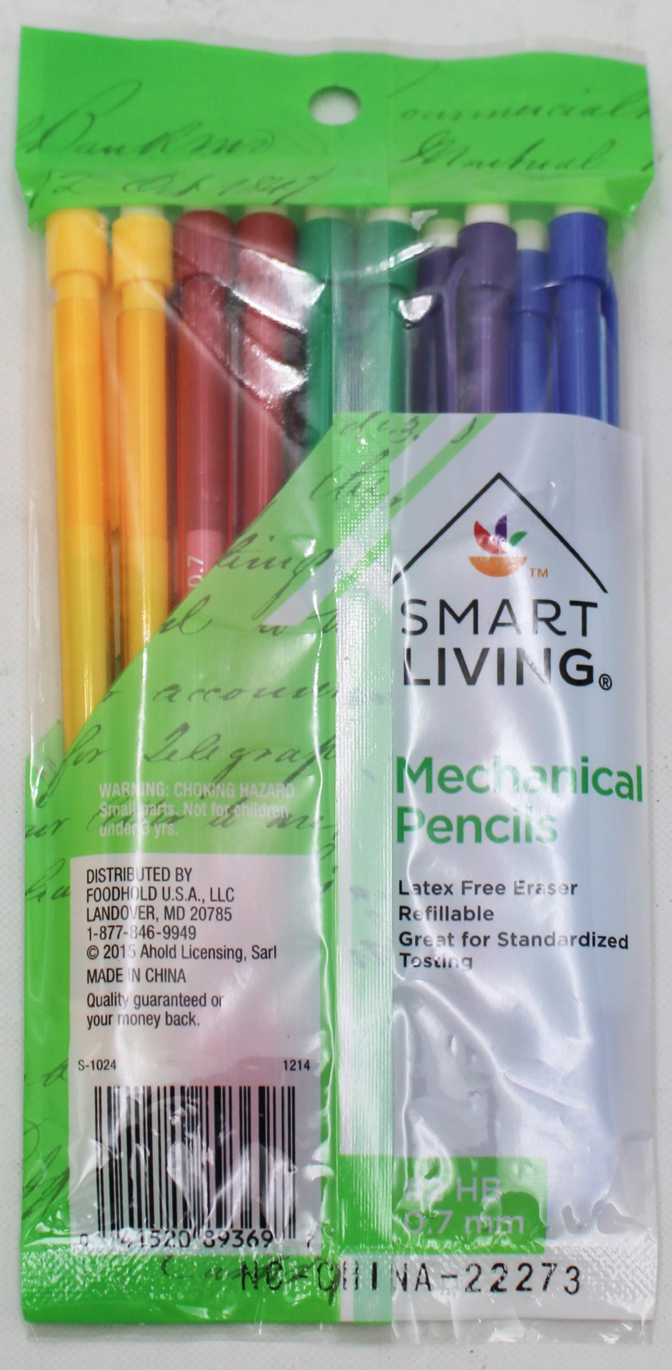 SMART LIVING MECHANICAL PENCIL 0.7MM 10CT