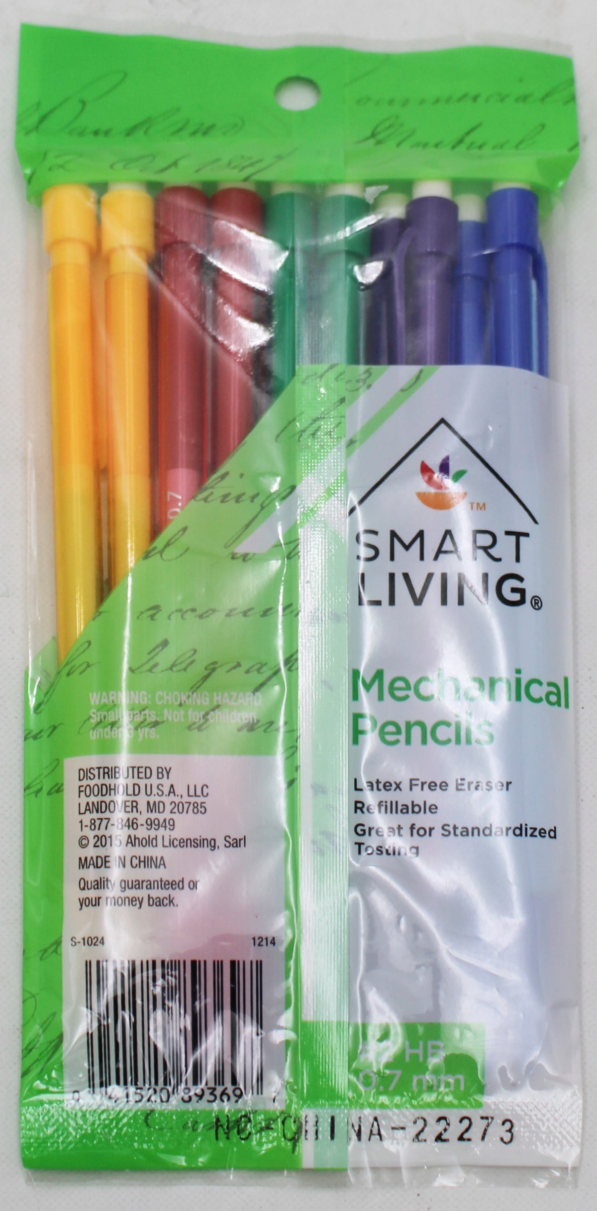 SMART LIVING MECHANICAL PENCIL 0.7MM 10CT