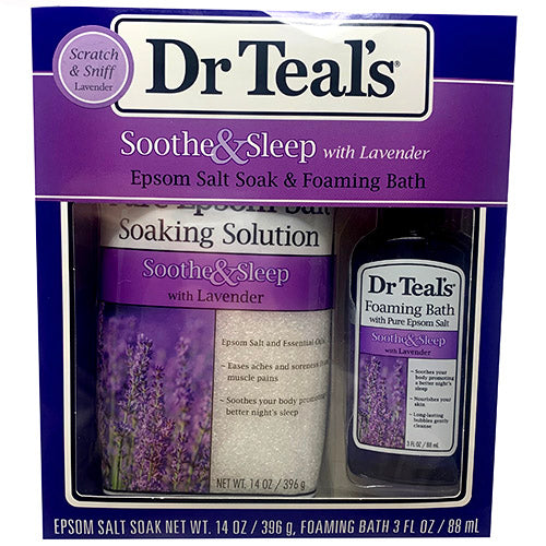 DR.TEALS BATH SET 2PC-LAVENDER