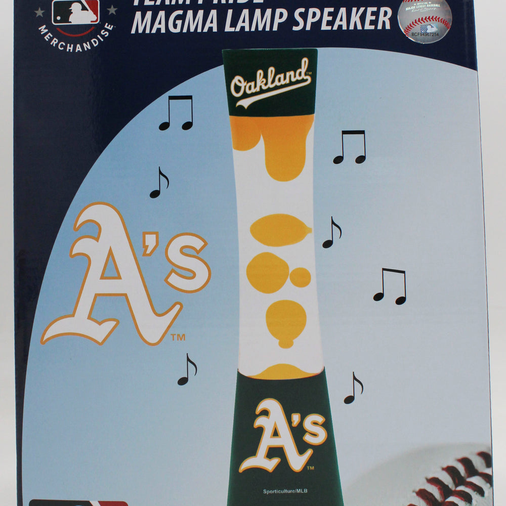 MLB OAKLAND ATHLETICS LAVA LAMP SPEAKER 16.5"