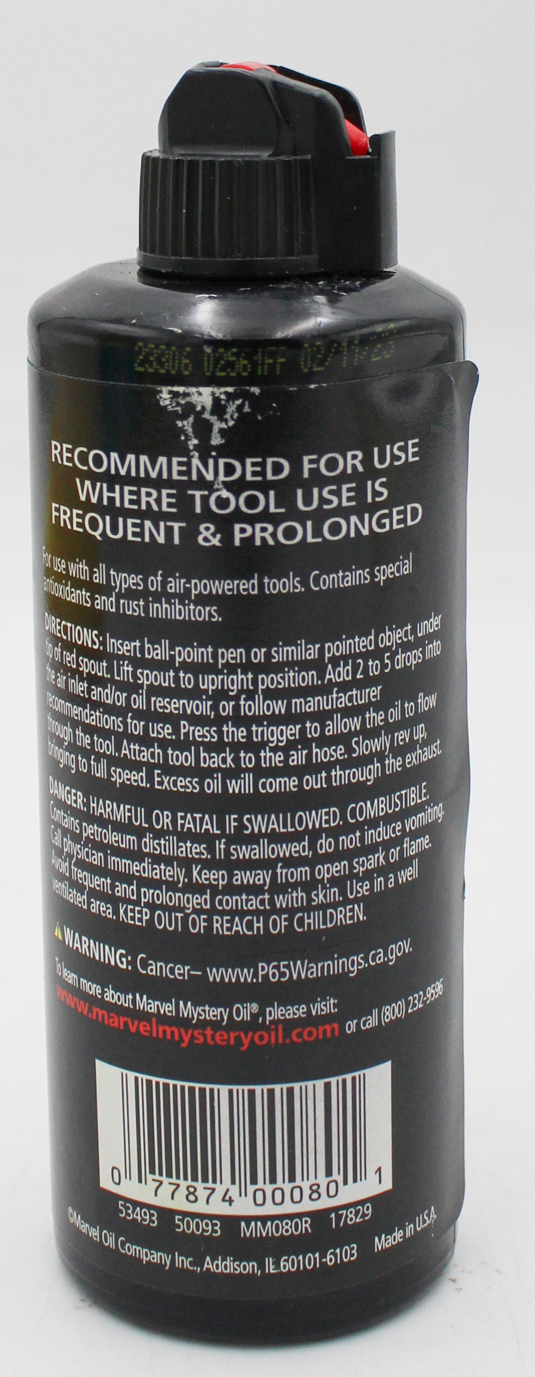 SP MARVEL AIR TOOL OIL 4oz