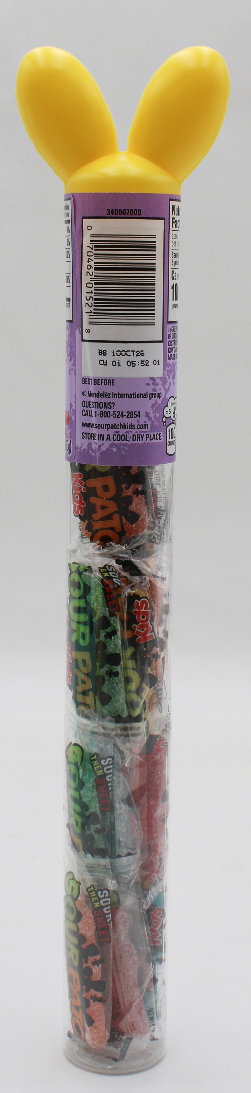 SOUR PATCH KIDS FILLED CANES SOFT AND CHEWY 2.13 Oz BB 10/10/26
