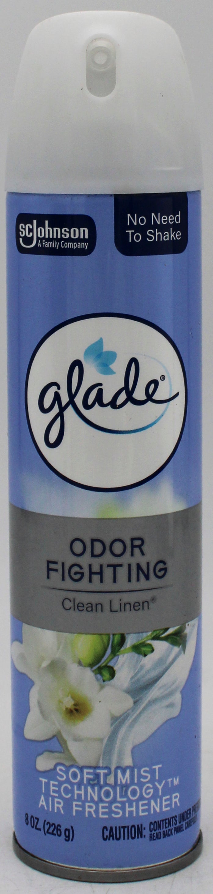 SP GLADE AIR FRESHENER ODOR FIGHTING SOFT MIST 8oz